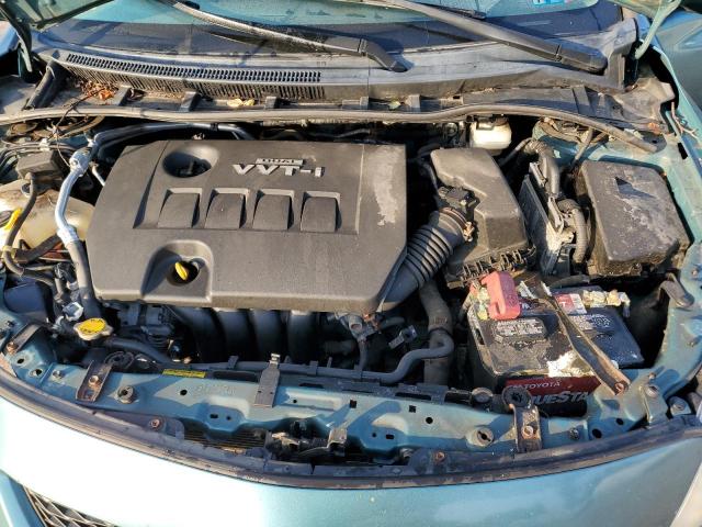 2T1BU4EE8AC295588 - 2010 TOYOTA COROLLA BASE Yaşıl foto 11