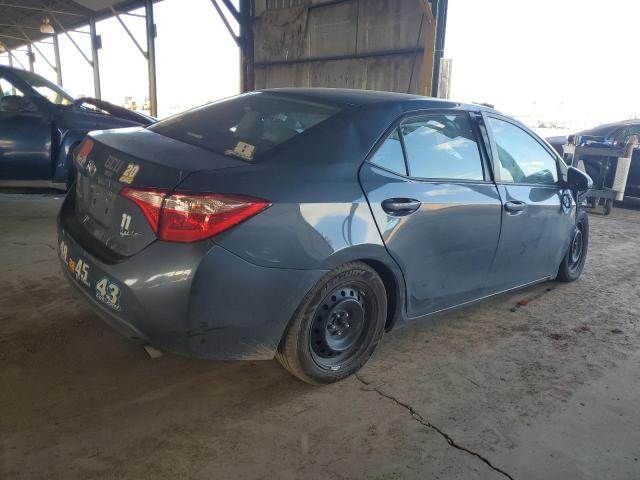 2T1BURHE2KC230343 - 2019 TOYOTA COROLLA L CHARCOAL photo 3