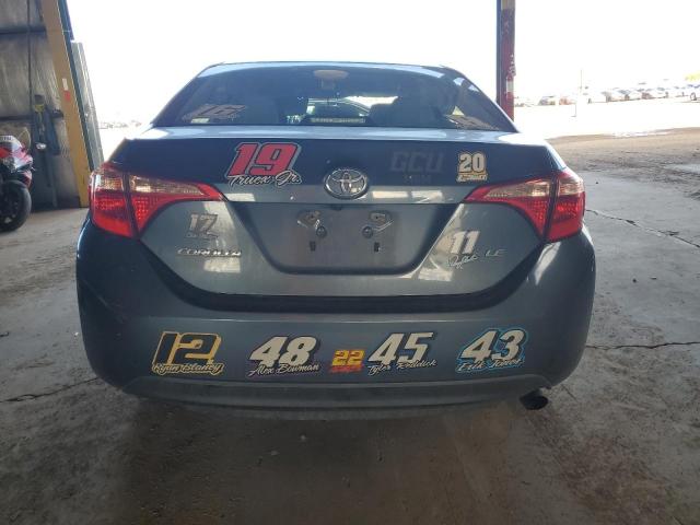 2T1BURHE2KC230343 - 2019 TOYOTA COROLLA L CHARCOAL photo 6