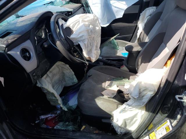 2T1BURHE2KC230343 - 2019 TOYOTA COROLLA L CHARCOAL photo 7