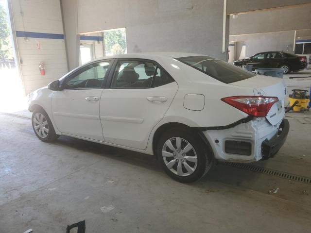 2T1BURHE2FC273330 - 2015 TOYOTA COROLLA L WHITE photo 2