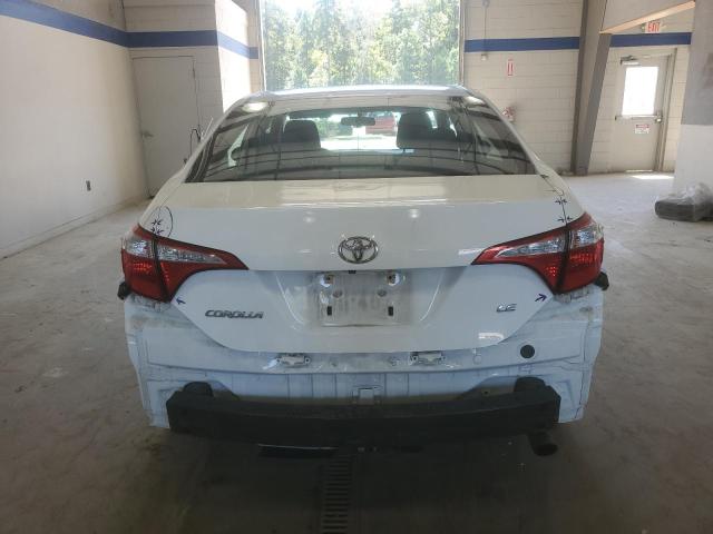 2T1BURHE2FC273330 - 2015 TOYOTA COROLLA L WHITE photo 6