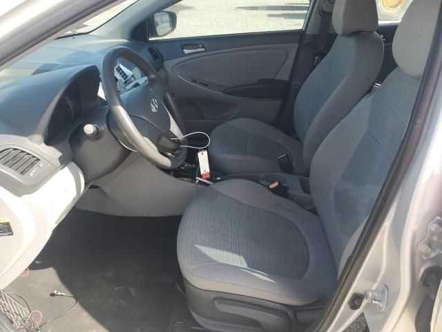 KMHCT4AE5GU980250 - 2016 HYUNDAI ACCENT SE SILVER photo 7