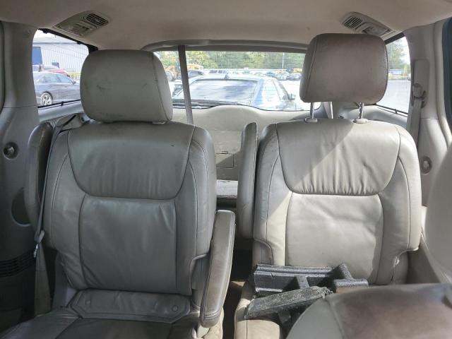 5TDZK22C98S193360 - 2008 TOYOTA SIENNA XLE BLUE photo 10