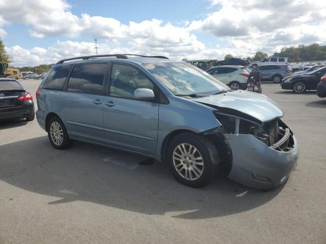 5TDZK22C98S193360 - 2008 TOYOTA SIENNA XLE BLUE photo 4