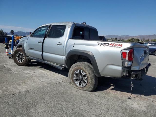 3TMCZ5AN2NM500191 - 2022 TOYOTA TACOMA DOUBLE CAB SILVER photo 2