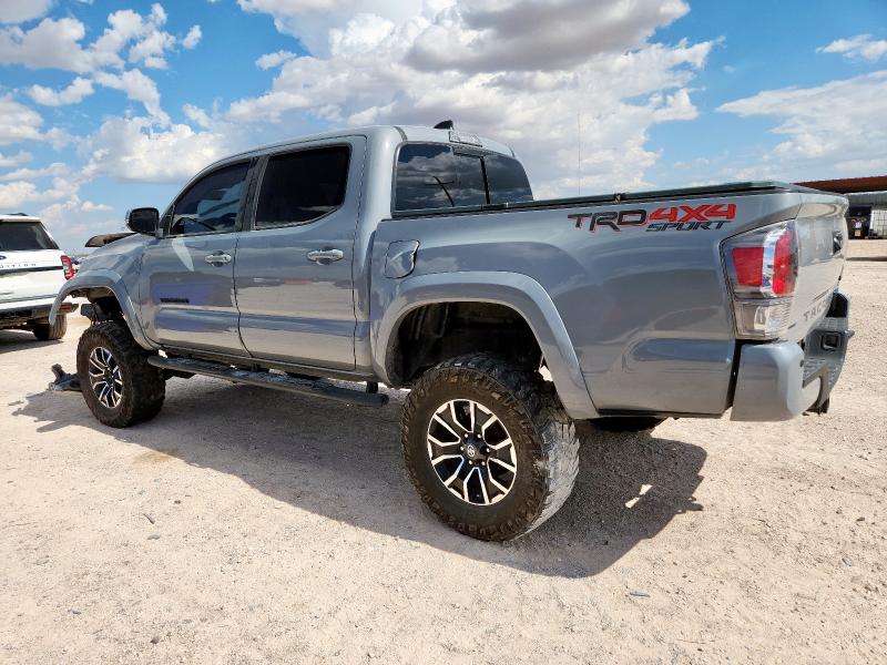 5TFCZ5AN8LX222808 - 2020 TOYOTA TACOMA DOUBLE CAB GRAY photo 2