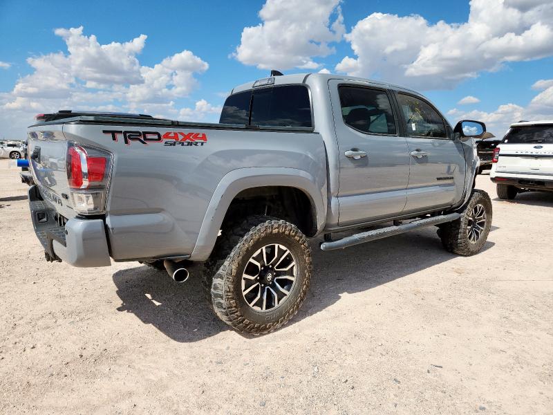 5TFCZ5AN8LX222808 - 2020 TOYOTA TACOMA DOUBLE CAB GRAY photo 3