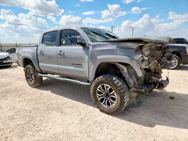 5TFCZ5AN8LX222808 - 2020 TOYOTA TACOMA DOUBLE CAB GRAY photo 4