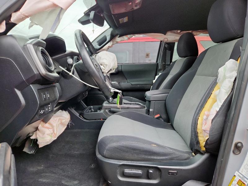 5TFCZ5AN8LX222808 - 2020 TOYOTA TACOMA DOUBLE CAB GRAY photo 7