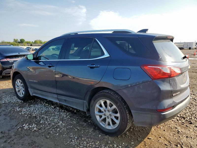 3GNAXJEV4JS606316 - 2018 CHEVROLET EQUINOX LT BLUE photo 2