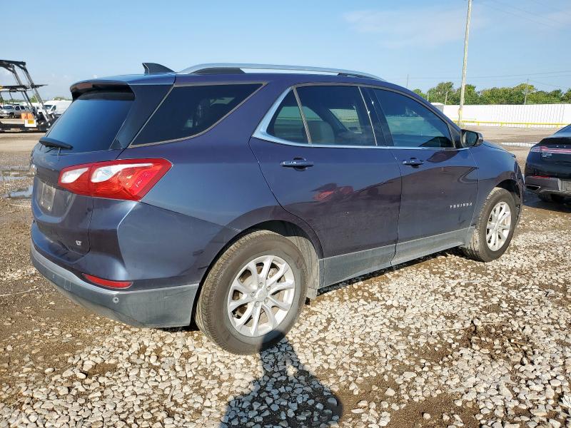3GNAXJEV4JS606316 - 2018 CHEVROLET EQUINOX LT BLUE photo 3