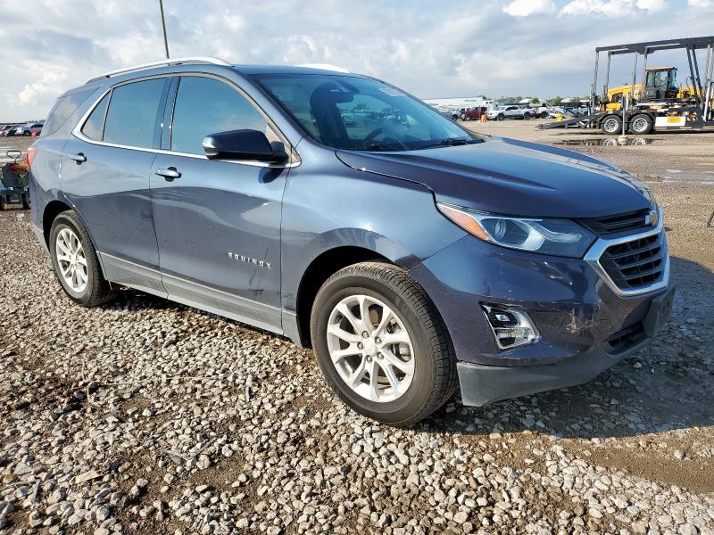 3GNAXJEV4JS606316 - 2018 CHEVROLET EQUINOX LT BLUE photo 4