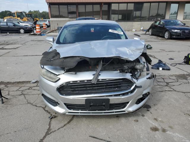 3FA6P0H70ER105108 - 2014 FORD FUSION SE SILVER photo 5