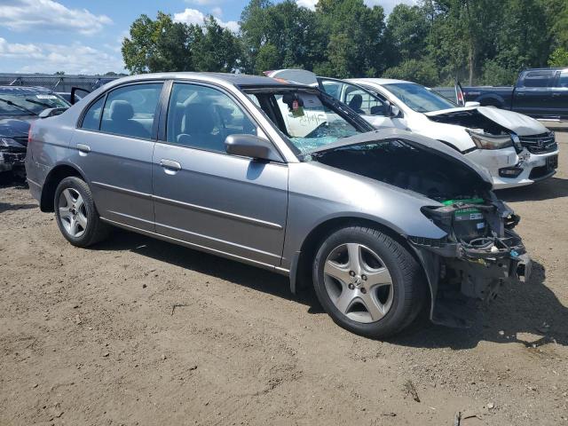 2HGES26724H638995 - 2004 HONDA CIVIC EX GRAY photo 4