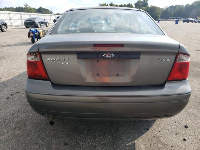 1FAFP34N46W221559 - 2006 FORD FOCUS ZX4 GRAY photo 6