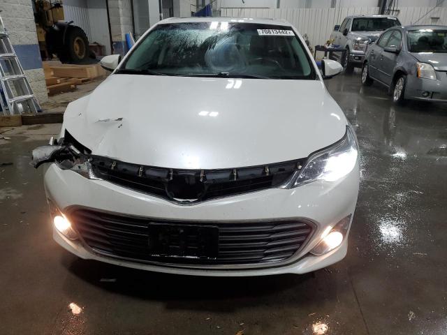 4T1BK1EB5DU014053 - 2013 TOYOTA AVALON BASE WHITE photo 5