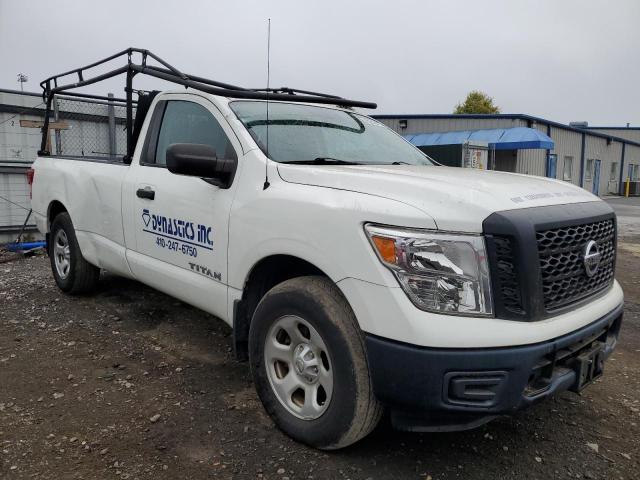 1N6AA1R87HN560352 - 2017 NISSAN TITAN S WHITE photo 4