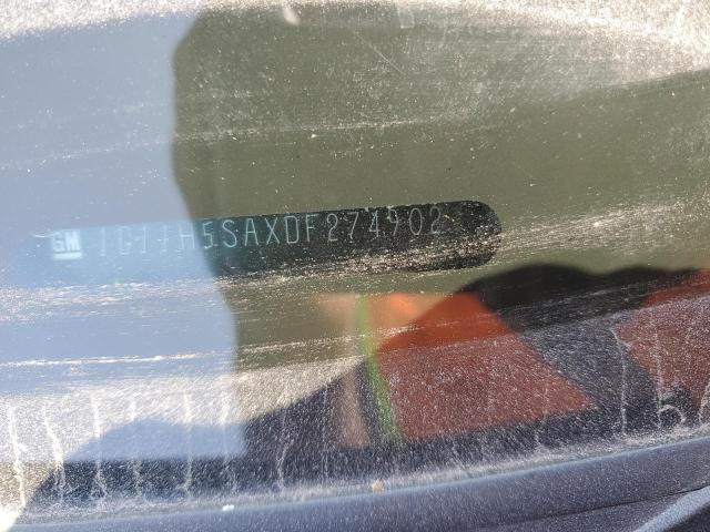 1G11H5SAXDF274902 - 2013 CHEVROLET MALIBU LTZ წითელი ფოტო 12