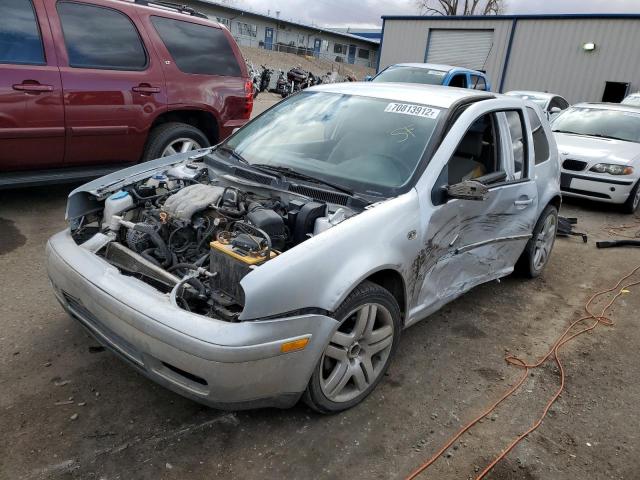 9BWBL61J844042527 - 2004 VOLKSWAGEN GOLF GL SILVER photo 1