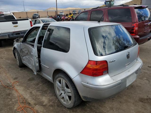 9BWBL61J844042527 - 2004 VOLKSWAGEN GOLF GL SILVER photo 2