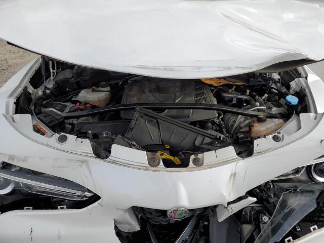 ZASFAKNN4J7B79487 - 2018 ALFA ROMEO STELVIO TI SPORT WHITE photo 12