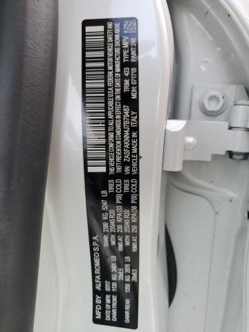 ZASFAKNN4J7B79487 - 2018 ALFA ROMEO STELVIO TI SPORT WHITE photo 13