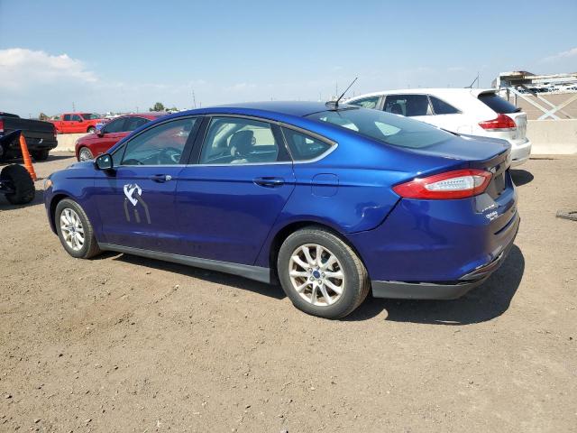 1FA6P0G76F5106947 - 2015 FORD FUSION S ლურჯი ფოტო 2