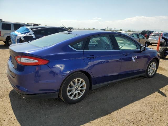 1FA6P0G76F5106947 - 2015 FORD FUSION S ლურჯი ფოტო 3