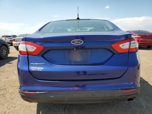 1FA6P0G76F5106947 - 2015 FORD FUSION S ლურჯი ფოტო 6