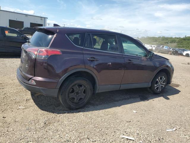2T3BFREV6HW692384 - 2017 TOYOTA RAV4 LE PURPLE photo 3