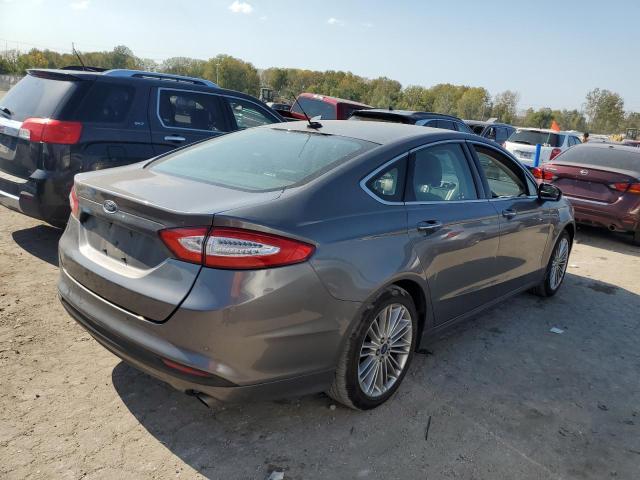 3FA6P0HD7ER184881 - 2014 FORD FUSION SE GRAY photo 3