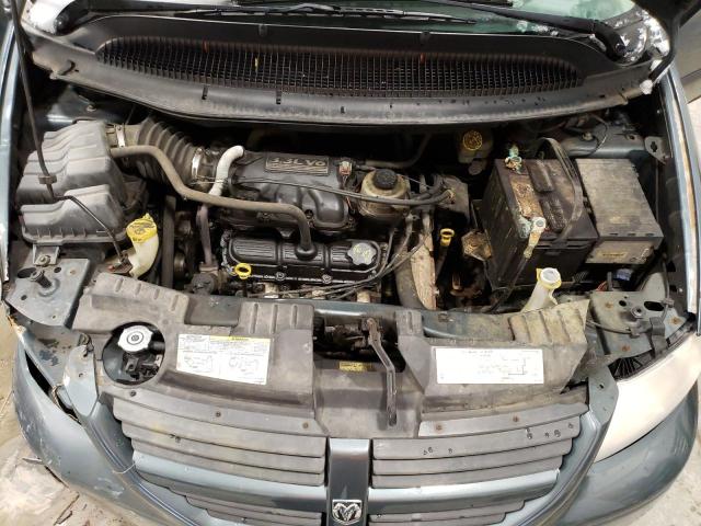 1D4GP45RX5B416595 - 2005 DODGE CARAVAN SXT GREEN photo 12