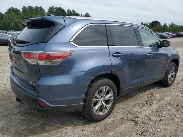 5TDJKRFH3FS122499 - 2015 TOYOTA HIGHLANDER XLE Mavi foto 3