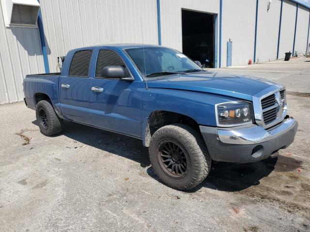 1D7HW48N15S214537 - 2005 DODGE DAKOTA QUAD SLT 蓝色 照片 4