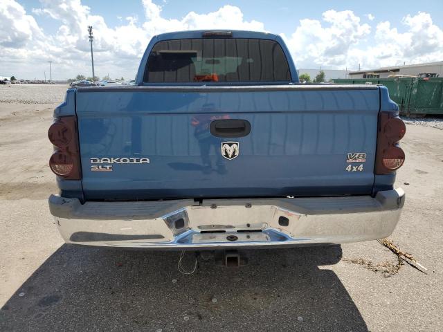 1D7HW48N15S214537 - 2005 DODGE DAKOTA QUAD SLT 蓝色 照片 6