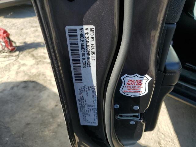 3C4NJDCB9MT604825 - 2021 JEEP COMPASS LIMITED Noir photo 12