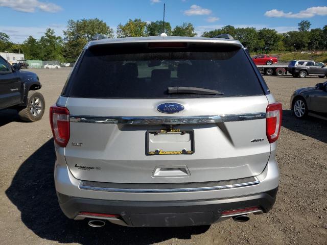 1FM5K8D88JGB29283 - 2018 FORD EXPLORER XLT ვერცხლისფერი ფოტო 6