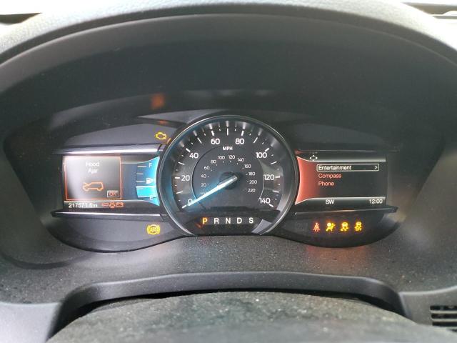 1FM5K8D88JGB29283 - 2018 FORD EXPLORER XLT ვერცხლისფერი ფოტო 9