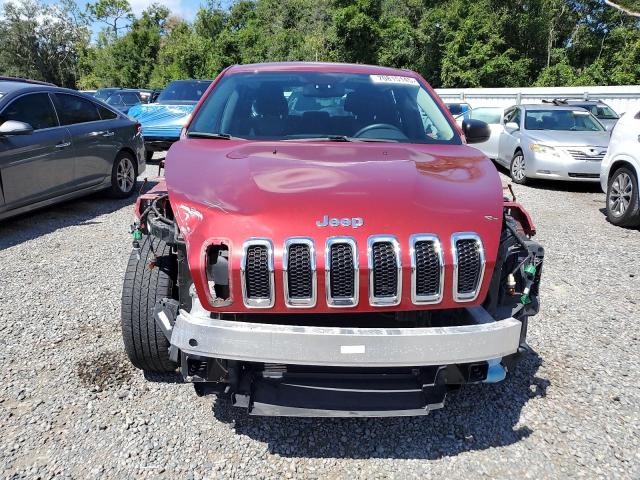 1C4PJLAB3EW155739 - 2014 JEEP CHEROKEE SPORT RED photo 5