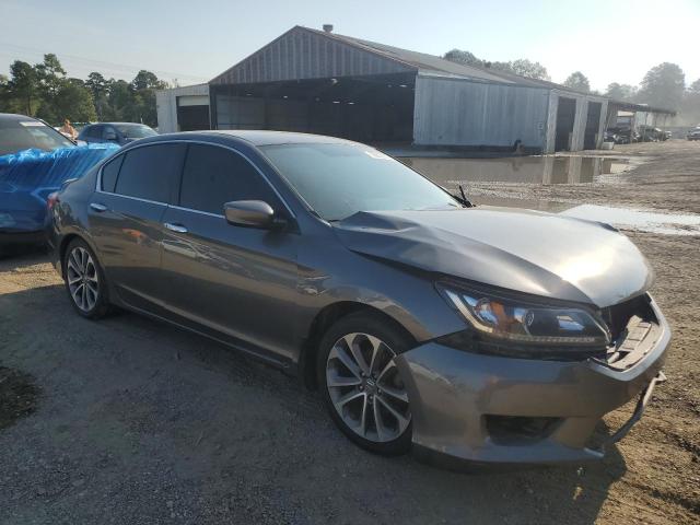 1HGCR2F50DA269392 - 2013 HONDA ACCORD SPORT GRAY photo 4