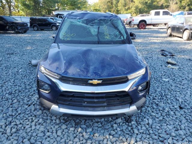 KL79MPSL4NB062957 - 2022 CHEVROLET TRAILBLAZE LT BLUE photo 5