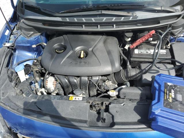 3KPFL4A87HE124315 - 2017 KIA FORTE EX BLUE photo 11