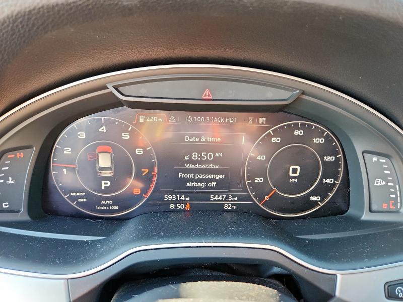 WA1LHAF72KD042482 - 2019 AUDI Q7 PREMIUM PLUS Schwarz Foto 9