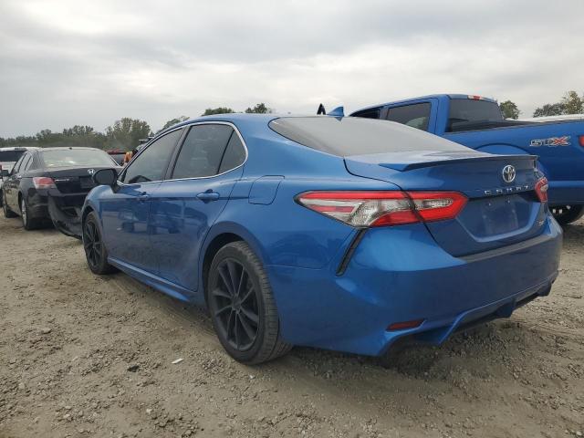 4T1B11HK9KU164601 - 2019 TOYOTA CAMRY L BLUE photo 2