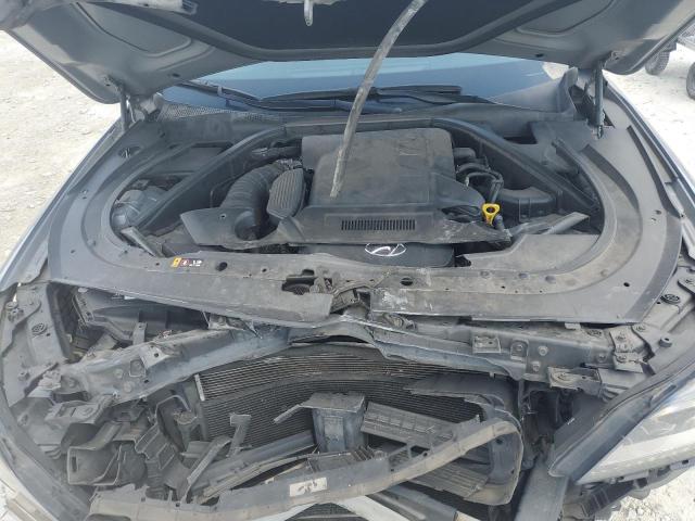 KMHGN4JEXFU093754 - 2015 HYUNDAI GENESIS 3.8L GRAY photo 11