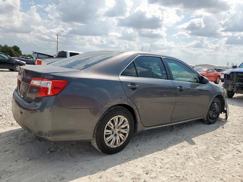4T4BF1FK4DR324039 - 2013 TOYOTA CAMRY L GRAY photo 3