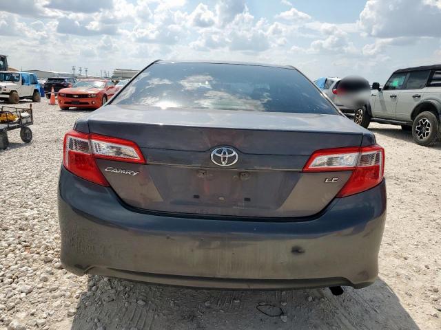 4T4BF1FK4DR324039 - 2013 TOYOTA CAMRY L GRAY photo 6