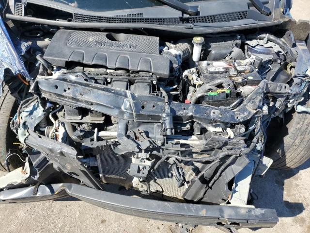 3N1AB7AP8KY271466 - 2019 NISSAN SENTRA S BLUE photo 11