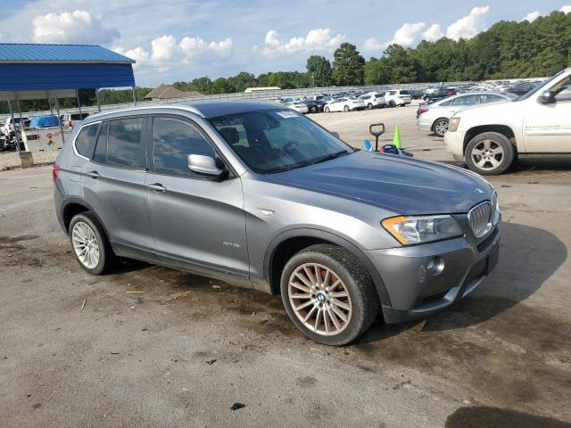5UXWX7C53DL977867 - 2013 BMW X3 XDRIVE35I GRAY photo 4